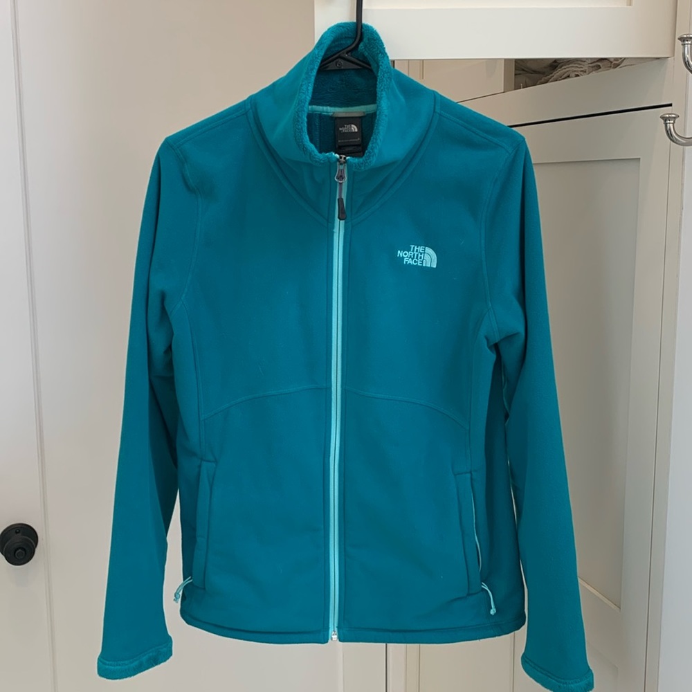 The north face fleece zip up